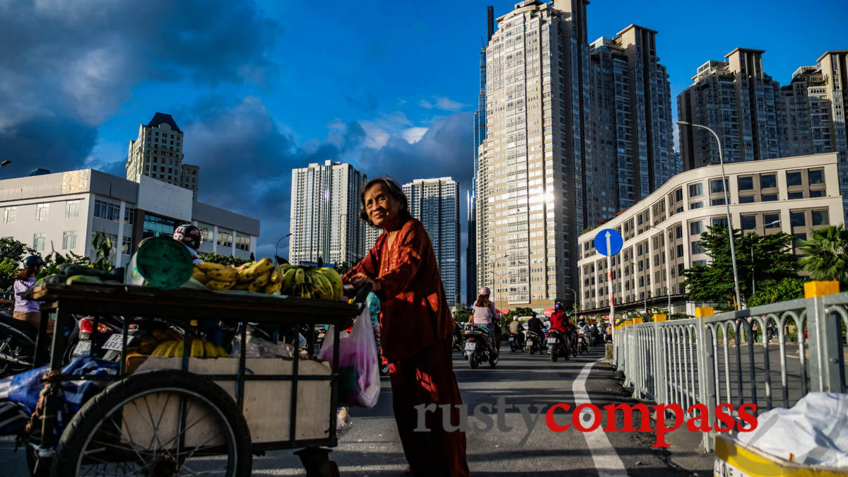 Not everyone is experiencing the boom. Saigon Not everyone is experiencing the boom. Saigon